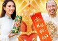 Thu Trang – Tiến Luật bắt gặp ánh mắt tình cảm của Gin Tuấn Kiệt – Puka trong phim Tết