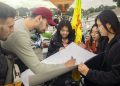 Chiến dịch kêu gọi chữ ký giúp thành phố Đà Lạt mãi xanh của học sinh TIS