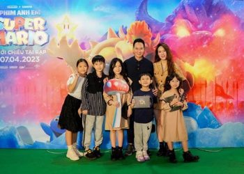 Nghệ sĩ Việt cùng gia đình tụ hội náo nhiệt tại buổi họp báo ra mắt siêu phẩm hoạt hình ‘Phim anh em Super Mario’