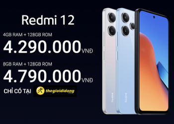 Xiaomi ký kết hợp tác chiến lược với Thế Giới Di Động, mở bán đặc biệt Redmi 12