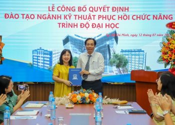 Trường ĐH Nguyễn Tất Thành mở ngành Kỹ thuật phục hồi chức năng