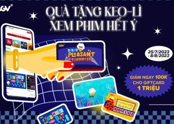 CGV Gift Card – Quà tặng “keo-lì”, xem phim hết ý