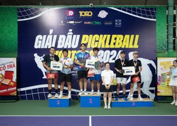 Trà Ngọc Hằng tổ chức thành công giải Pickleball Pickleball Kootoro 2024