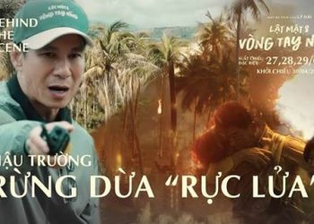 Hậu trường nghẹt thở của Lật Mặt 8: Lý Hải tái hiện cảnh bom rơi ở rừng dừa chân thực đến từng góc máy