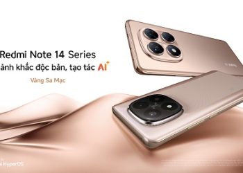 Redmi Note 14 Series chào đón phiên bản màu Vàng Sa Mạc, tiếp tục củng cố vị thế ở phân khúc tầm trung