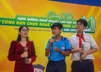 Định hướng nghề nghiệp cho học sinh năm 2025 chủ đề “Cùng bạn chọn nghề cho tương lai”