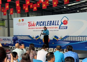Khai mạc Giải Pickleball Công đoàn UNBD TP mở rộng năm 2025