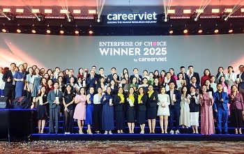 CareerViet công bố bảng xếp hạng Doanh nghiệp yêu thích 2025