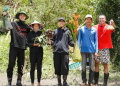 Chi Pu, Hương Giang và Ninh Anh Bùi “tóa hỏa” khi lần đầu chăm em tại Tập 3 Hàng Xóm Mới