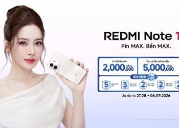Xiaomi ra mắt REDMI Note 17 Series tại Việt Nam